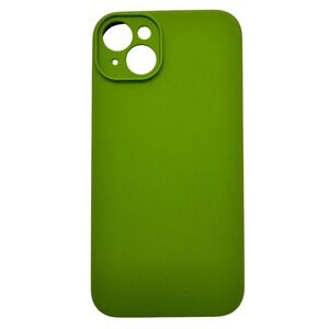 iPhone 14 Plus Silicone Case Green Protective Cover Slim Fit NWT